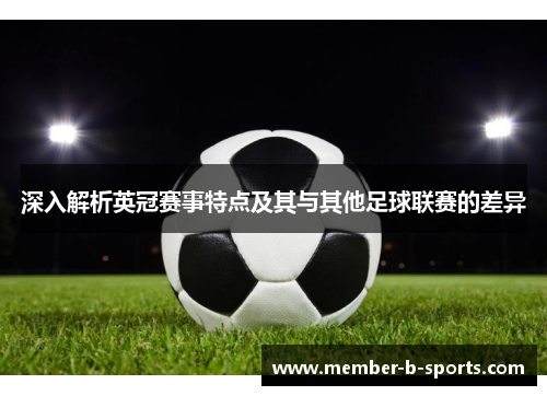 深入解析英冠赛事特点及其与其他足球联赛的差异